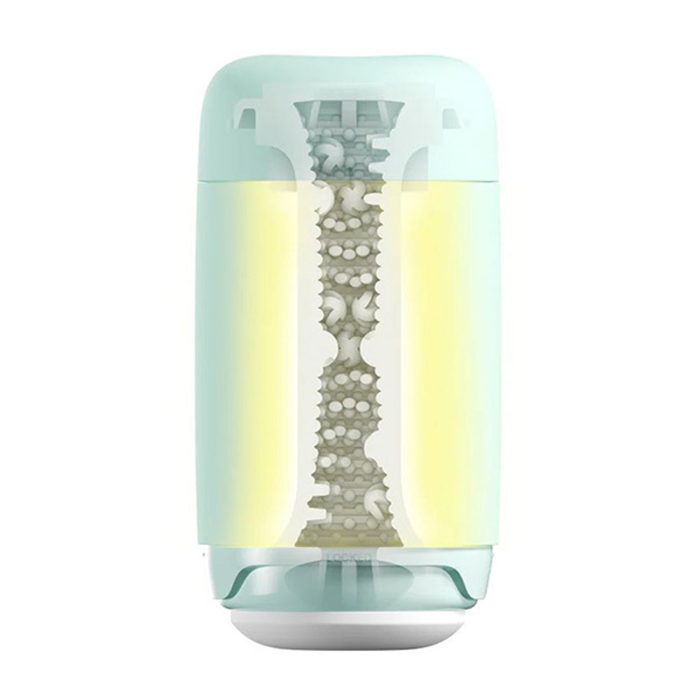 Мятный мастурбатор 16,5см Tenga Puffy PUF-002