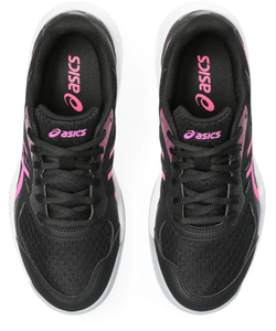 Женские кроссовки для бадминтона/сквоша Asics Upcourt 5 - black/hot pink