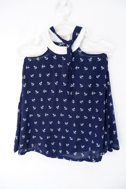 Сарафан с принтом на 4/5 лет