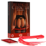 Эротическая игра для двоих «С плеткой в постели» (Цвет: красный)