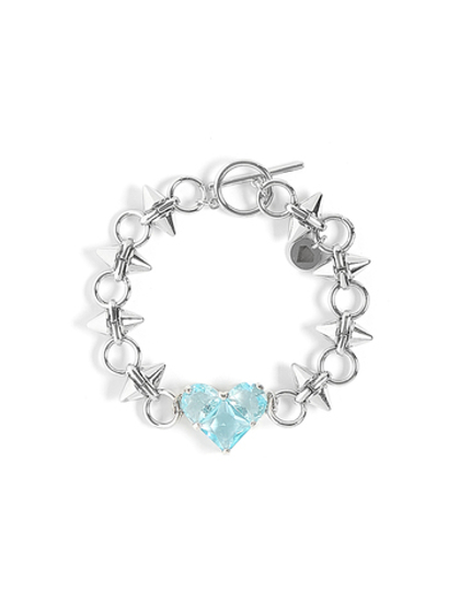 Браслет "Blue big soul thorn" Silver