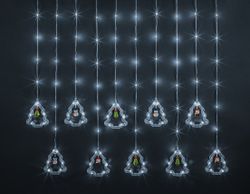 Гирлянда Navigator 95 008 NGF-D034-02 (бахрома елки и фигурки CW 3*0.6м IP20)