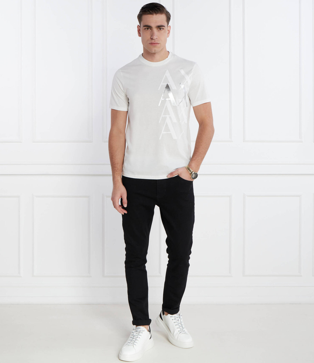 Футболка Armani Exchange - белый(3DZTSC ZJ9AZ)
