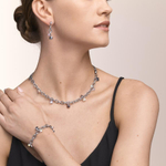Серьги Coeur de Lion Crystal-Silver 5063/21-1817 цвет прозрачный