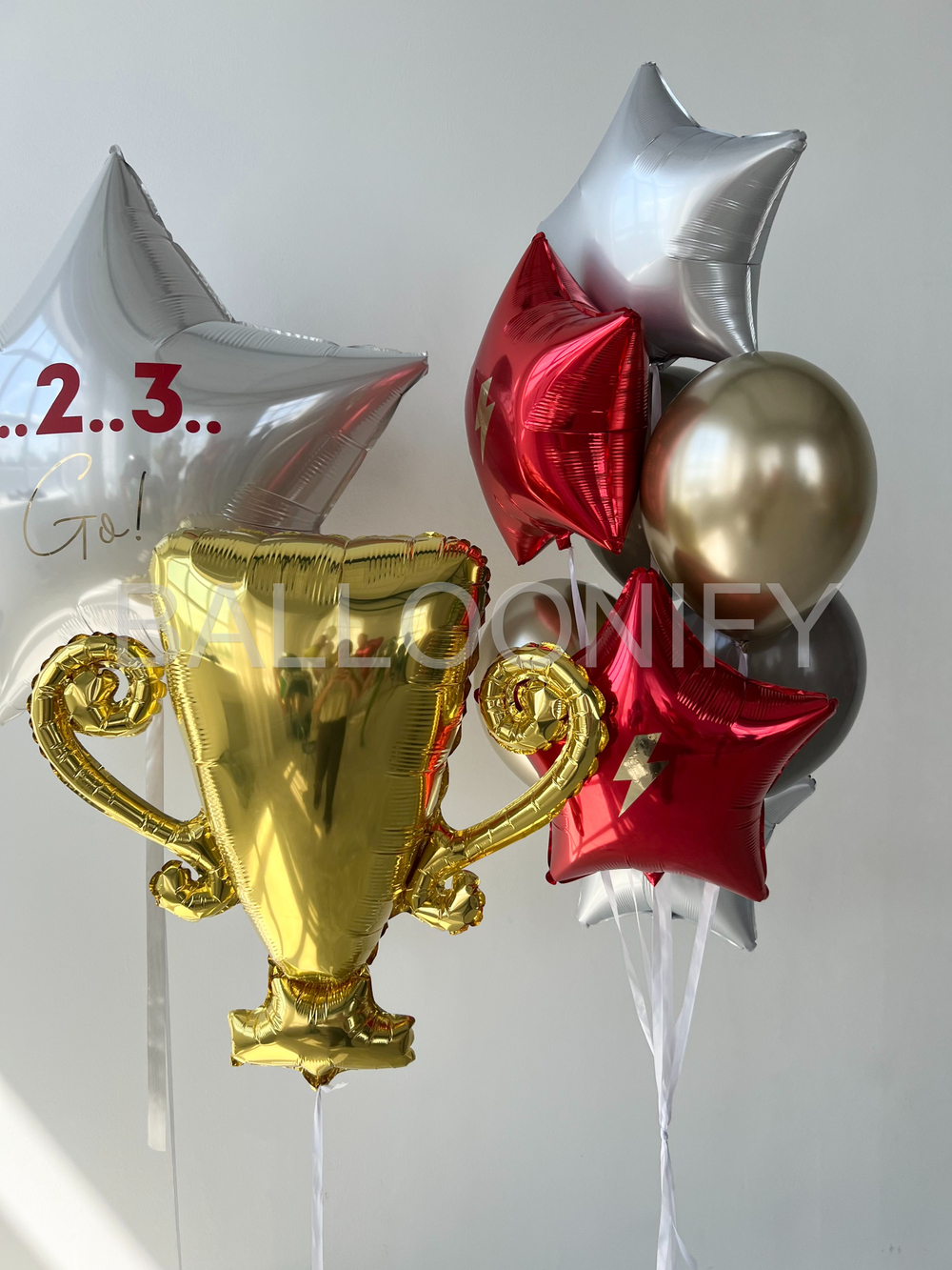 Набор шаров "Триумф звезд" Дизайн № 4