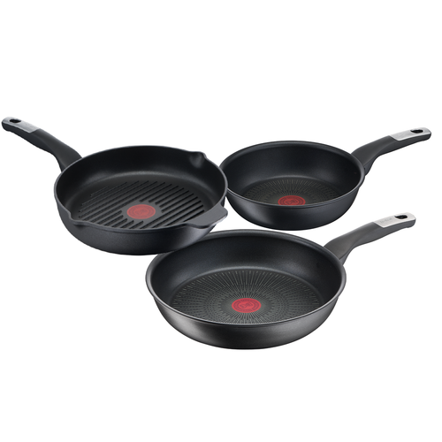 Набор посуды Tefal Unlimited S 3 предмета 22/26/26см