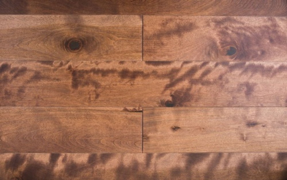 Паркетная доска Берёза Амбер Лак 14х125х909 мм