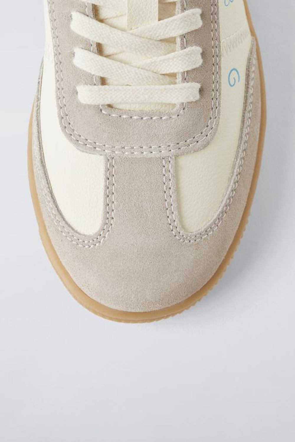 ZARA КРОССОВКИ LILO & STITCH © DISNEY, БЕЖЕВЫЙ