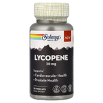 Solaray, ликопин для мужчин, 20 мг, 30 вегетарианских капсул
