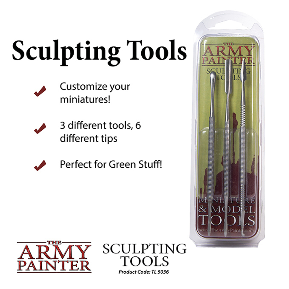 Набор инструментов для лепки Army Painter - Hobby Sculpting Tools