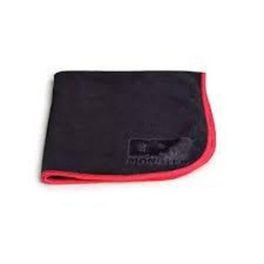 Dry Monster DM-4040 COSMO-LB - Черная микрофибра (малиновый оверлок) 40х40см 350гр\м