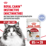 Royal Canin Instinctive Корм консервированный для взрослых кошек желе 85г