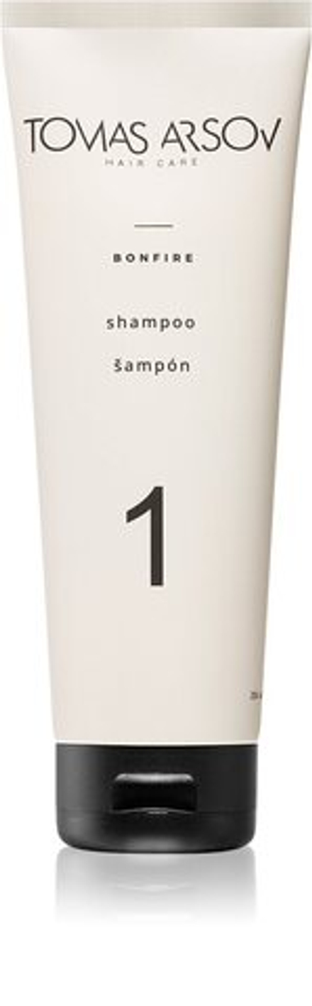 Tomas Arsov Bonfire Shampoo - увлажняющий шампунь для поддержания цвета для нежных и поврежденных волос /   250  ml  / GTIN 8594006380812