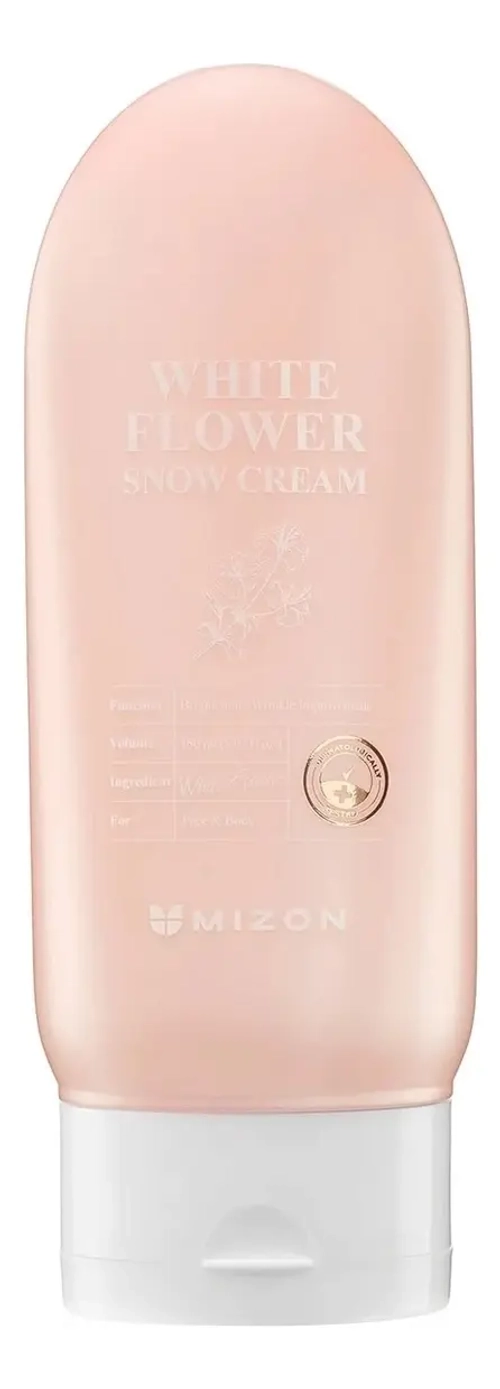 MIZON  Крем для лица осветляющий - HITE FLOWER SNOW CREAM ,150мл