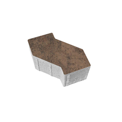 Тротуарная плитка S-ФОРМА В.3.Ф.10, 172х94х100мм Листопад гладкий Шелковица