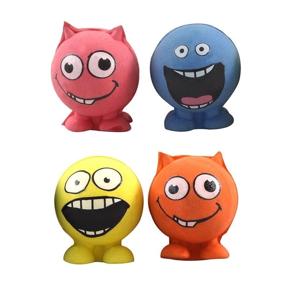 Игрушка (Triol) Мяч-монстрики 4см 15N (Цена за 1 шт)