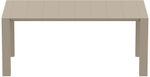 Стол пластиковый раздвижной Siesta Contract Vegas Table Medium, бежевый