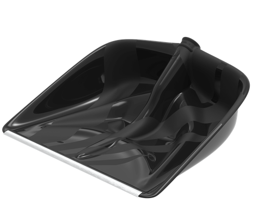 Ковш лопаты Альфа АльтПласт (460х420мм) с металлической планкой