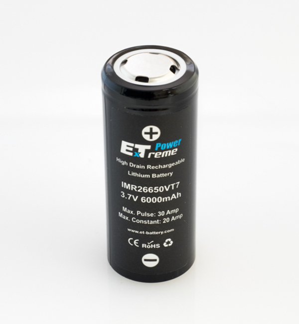Аккумулятор ET IMR26650VT7 PK2