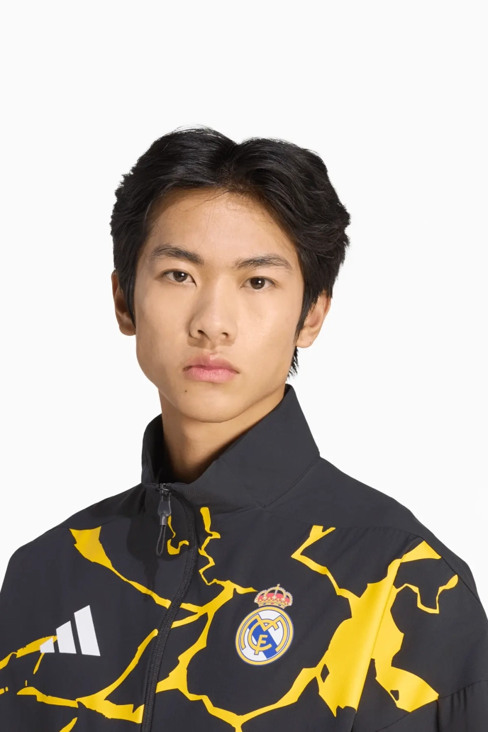 Ветровка adidas Real Madrid x Marvel 25/26 Z.N.E. Anthem - черный