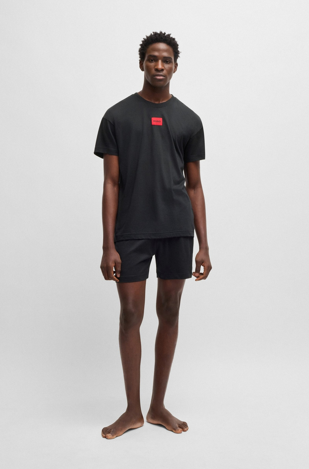 Пижама мужская HUGO GALAXY_SHORT SET
