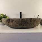 Раковина из речного камня RS-65407 75*50*15 0863
