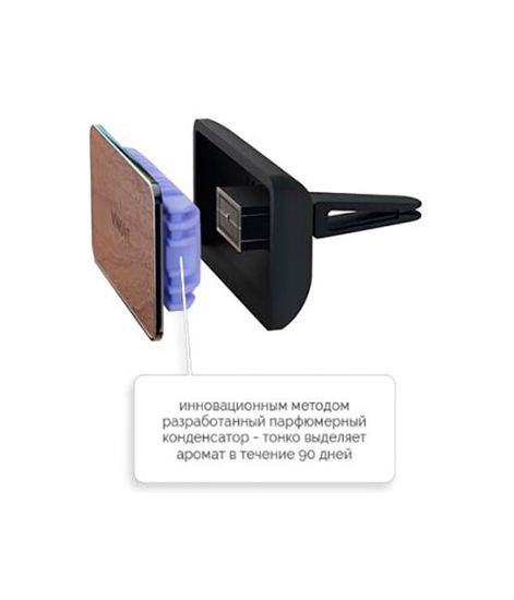 МИЛАН натуральное дерево, дизайнерский ароматизатор для автомобиля Wood Milano, Vinove