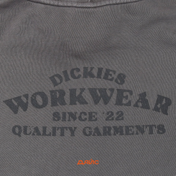 Толстовка Dickies Christiana Garment Dyed Hoodie артикул:DK0A87NQBLK1 - купить в магазине Дайс