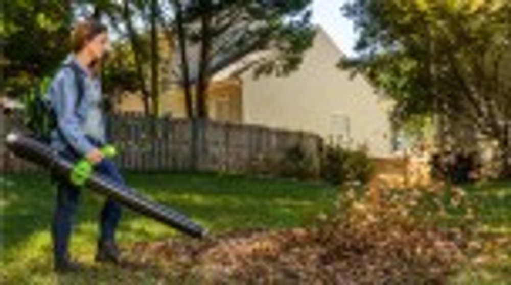 Воздуходувка аккумуляторная GREENWORKS GD40BPG2 40V, ранцевая, б/щ, АКБ 4Ач и ЗУ 2408107UB