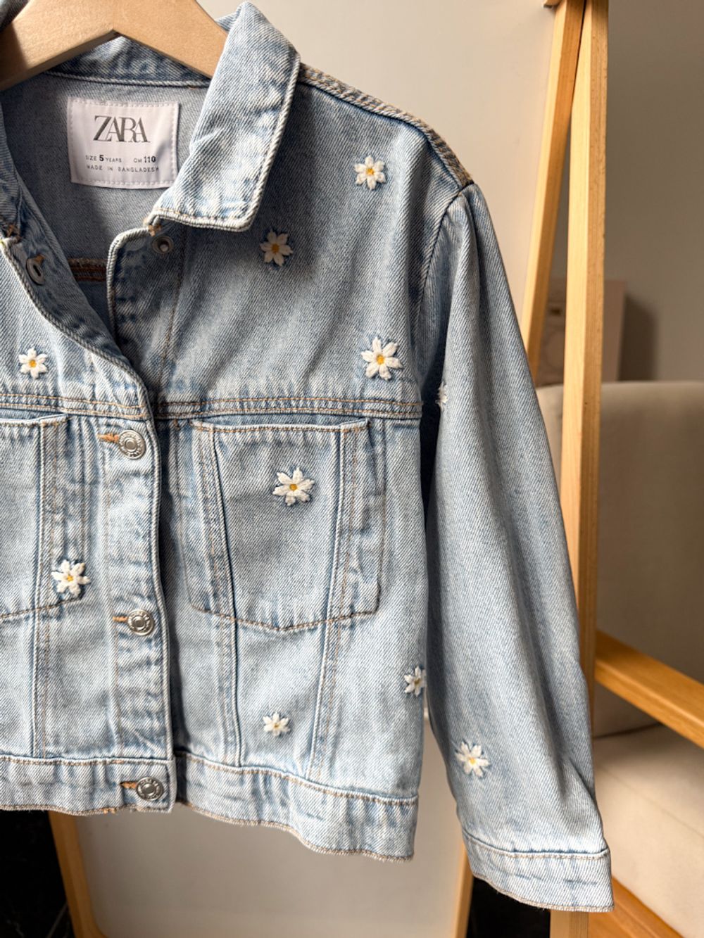 Джинсовая куртка Zara, 110