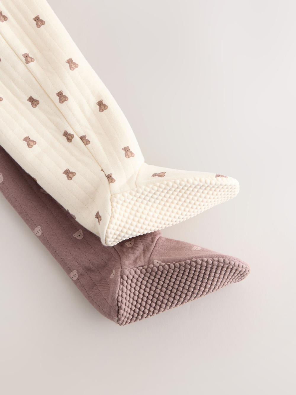 Комбинезон / Cлип для малышей Next F35-928, 2 шт., Коричневый, Молочный