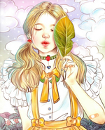 Boy's Love Letter. Coloring Book