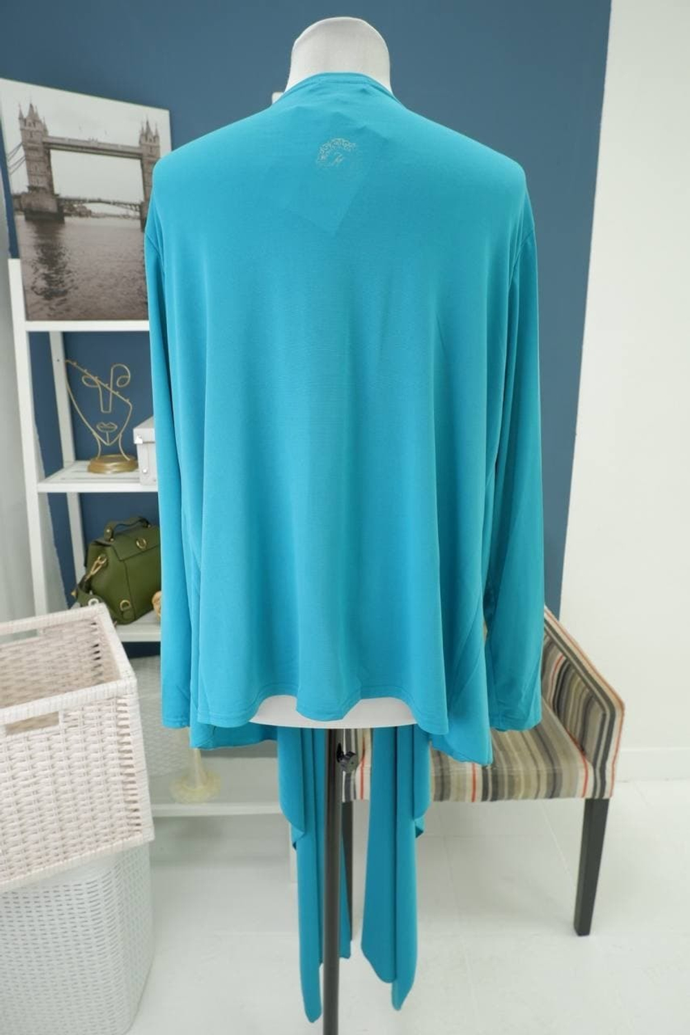 Кардиган Ю Мода с удлинением повседневный 54 размер, новый