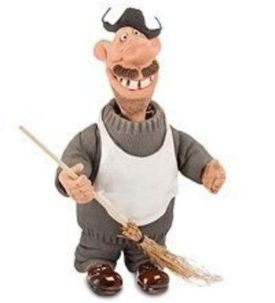 Фигурка-болванчик "Дворник" (Unique by Step)