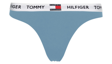 Majtki Tommy Hilfiger Thong 1P - небесный
