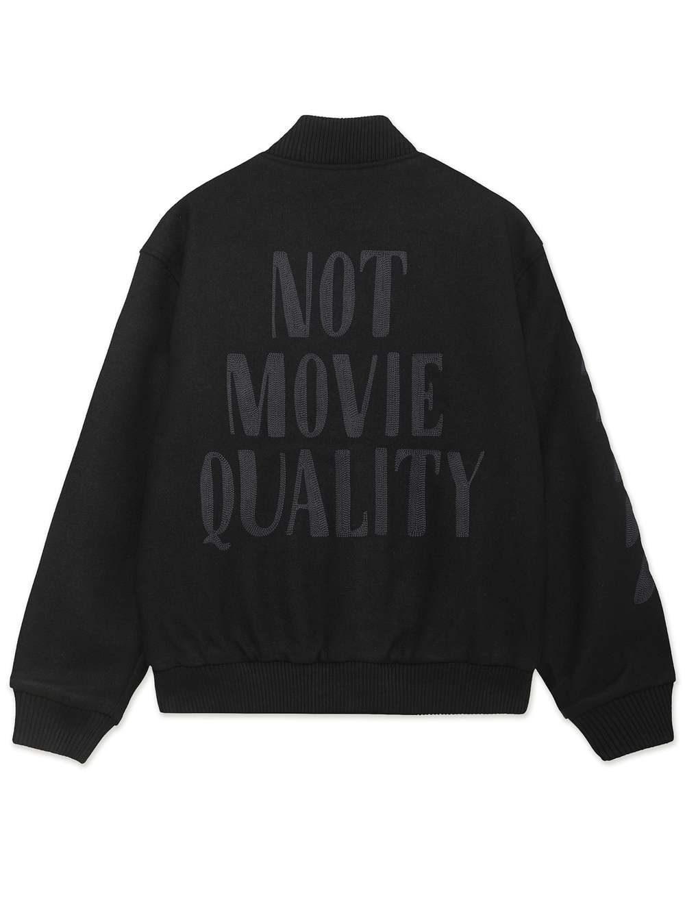 Бомбер Not Movie Quality Varsity Jacket