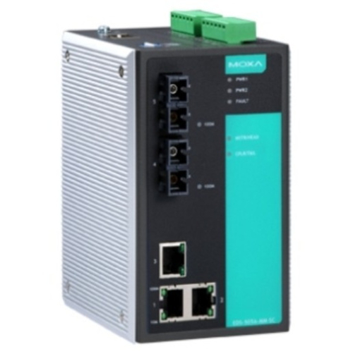 Коммутатор управляемый MOXA EDS-505A-MM-SC-T