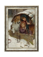 Картина на стену интерьерная на холсте 29*39 см