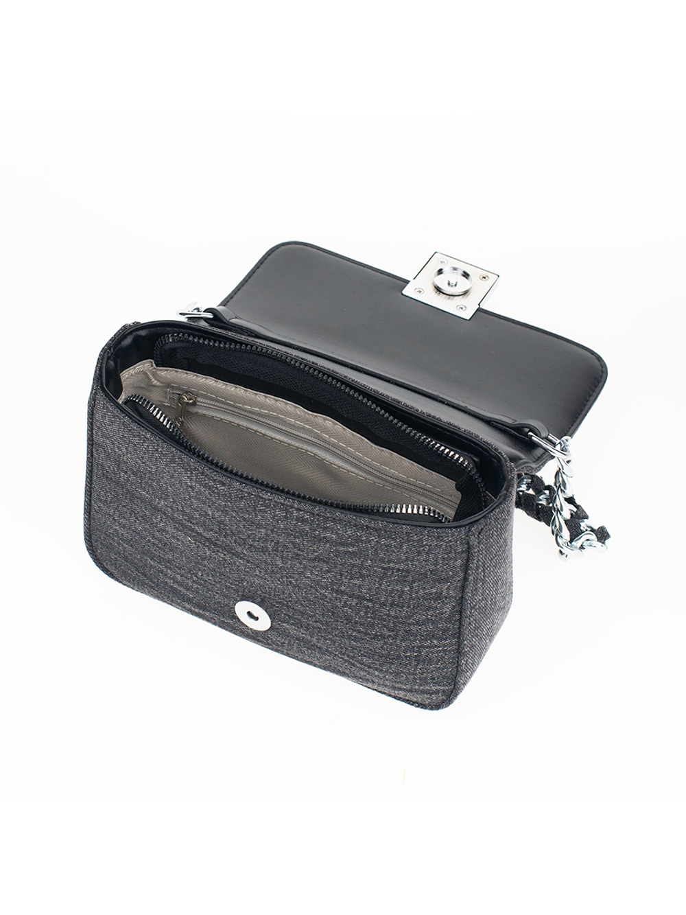 29661/19 Сумка жен., иск.кожа + текстиль