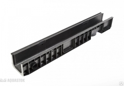 Лоток водоотводный пластиковый Norma DN 100 H 120