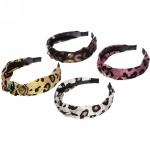 Ободок для волос «New Style - Тренд Леопард», ширина 2,8см, микс 4 цвета