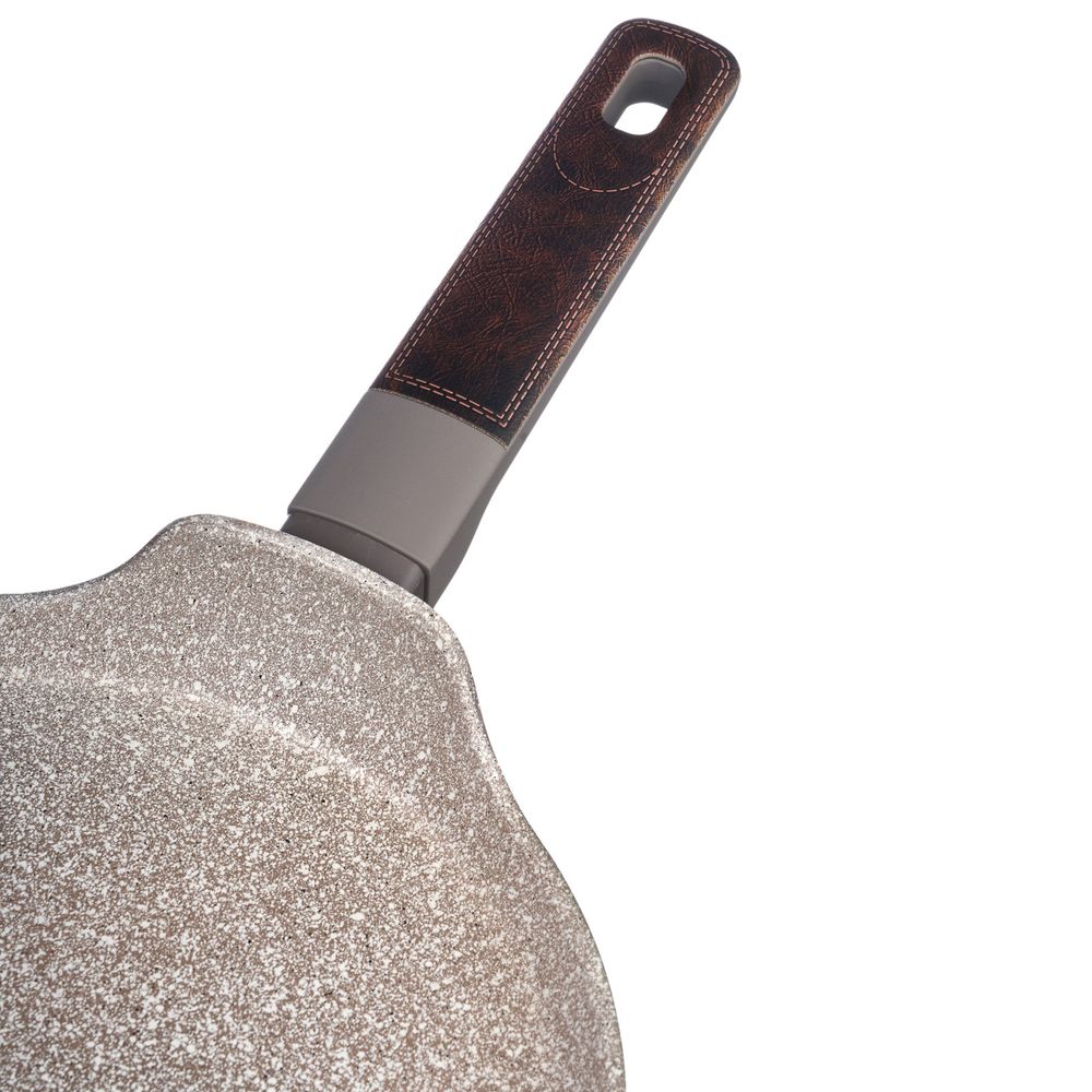 СКОВОРОДА БЛИННАЯ С АНТИПРИГАРНЫМ ПОКРЫТИЕМ PFLUON MARBLE, 22*4,3 СМ