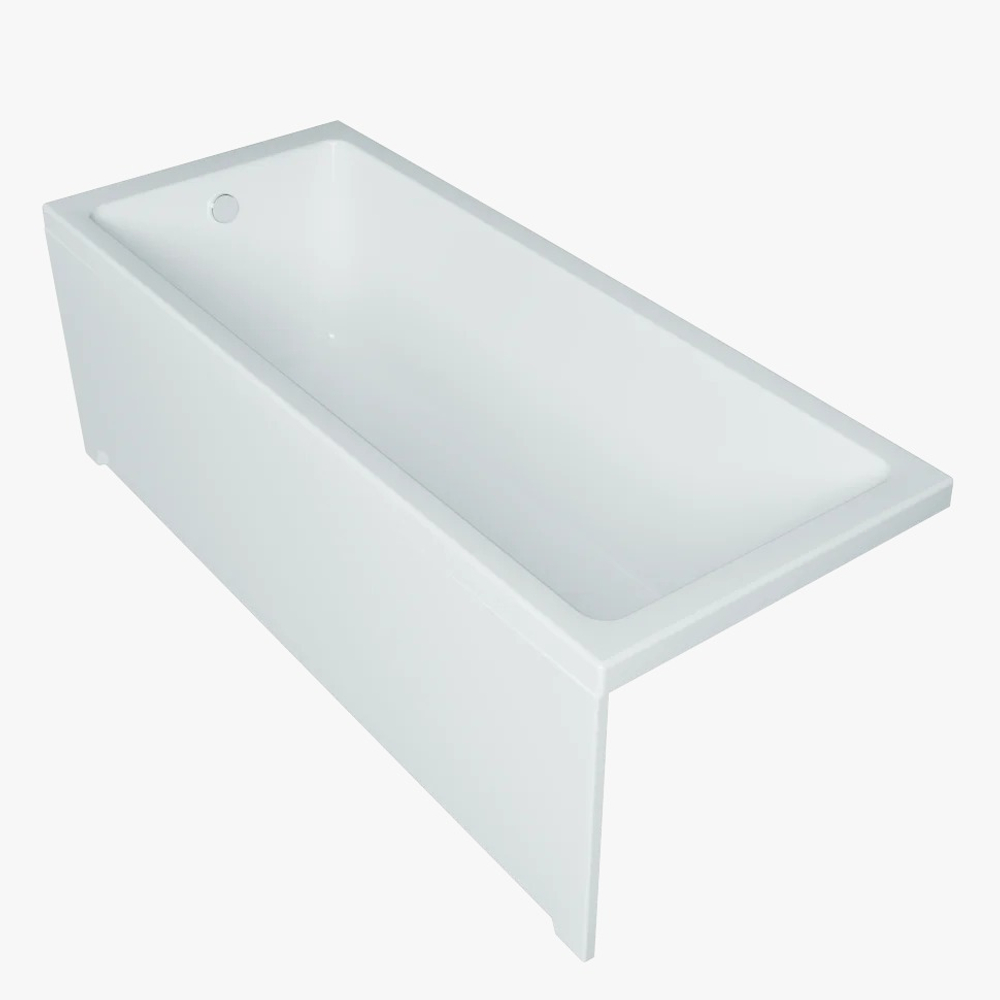 Ванна акриловая прямоугольная ТРИТОН Аура 170 (1700х700х430)