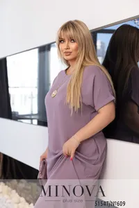 Платье 609-лаванда Minova