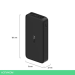 Портативное зарядное устройство Xiaomi Redmi VXN4304GL Black