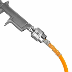 Набор пневмоинструмента DEKO DKSG05-1 (5 предметов, краскораспылитель с нижним бачком) 01809091