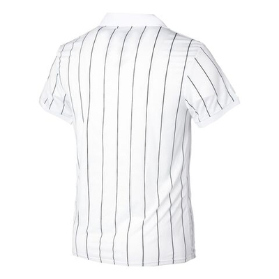 Мужское теннисное поло Tennis-Point Stripes Polo Special Edition Men - White, Black