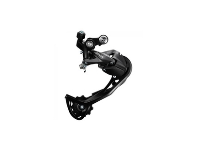 Переключатель задний Shimano Altus, M2000, SGS, 9 скоростей, крепление на болт, черный