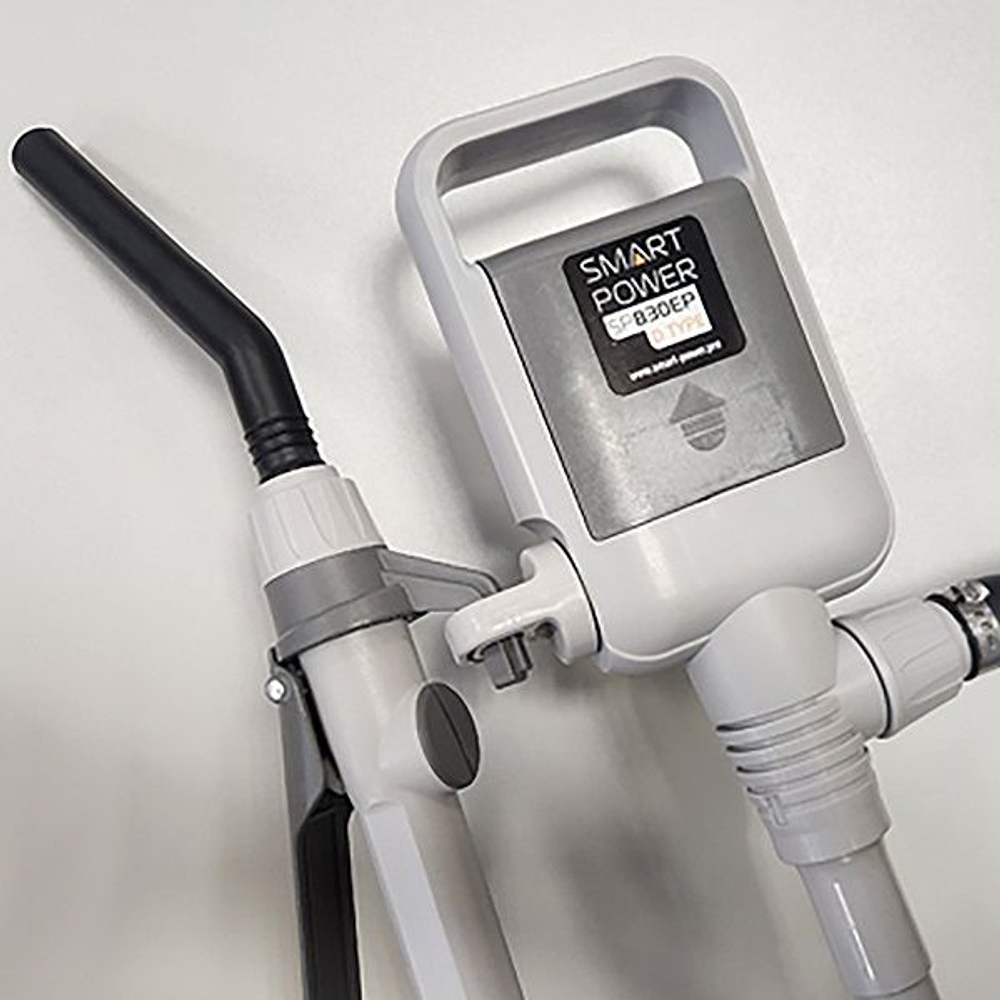 Электрический насос для перекачки топлива с авт. выкл, и телескопической трубкой 9,5 л/мин (10268824)/ насос для бензина электрический