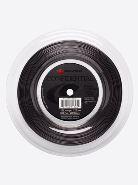 Струны для тенниса SOLINCO CONFIDENTIAL Бобины 200 м